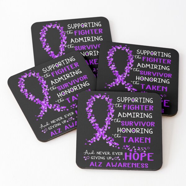 Item preview, Supporting Fighter ALZ Awareness designed and sold by largellie.