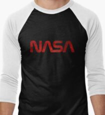 NASA Vintage Emblem 1975-1992 Men's Baseball ¾ T-Shirt