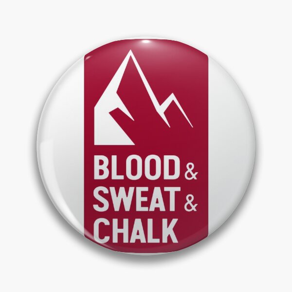 Item preview, Blood & Sweat & Chalk - climber gift designed and sold by veggdesign.