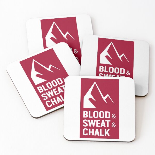 Item preview, Blood & Sweat & Chalk - climber gift designed and sold by veggdesign.