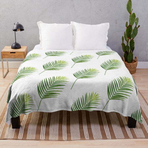 Item preview, Dark Green Tropical Palm Leaf designed and sold by Pavnud.