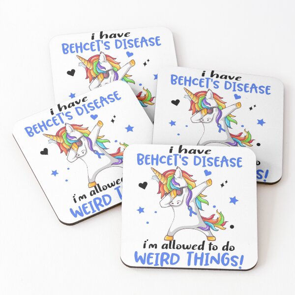 Item preview, Behcet's Disease Warrior I'm Allowed To Do Weird Things designed and sold by Brad-FI.