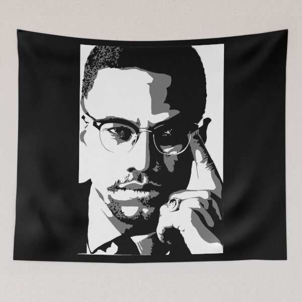 Artikelvorschau, Malcolm X. entworfen und verkauft von PoliticsPrint.