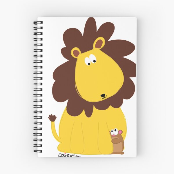 Item preview, Newton the Lion and Stanley the Hamster designed and sold by Carrie Baughcum.