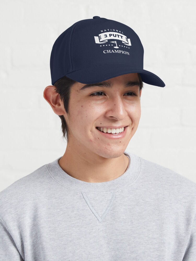 Thumbnail 3 of 7, Cap, National 3 Putt Champion designed and sold by goodtogotees.