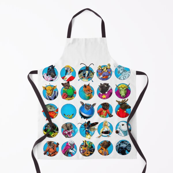 Item preview, The Gaggle of Super Heroes! designed and sold by 13thFloorDesign.