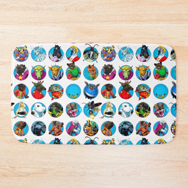 Item preview, The Gaggle of Super Heroes! designed and sold by 13thFloorDesign.