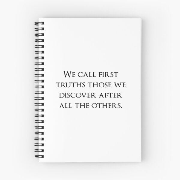 Item preview, We call first truths those we discover after all the others. Quotes store designed and sold by QuotesStore-2.