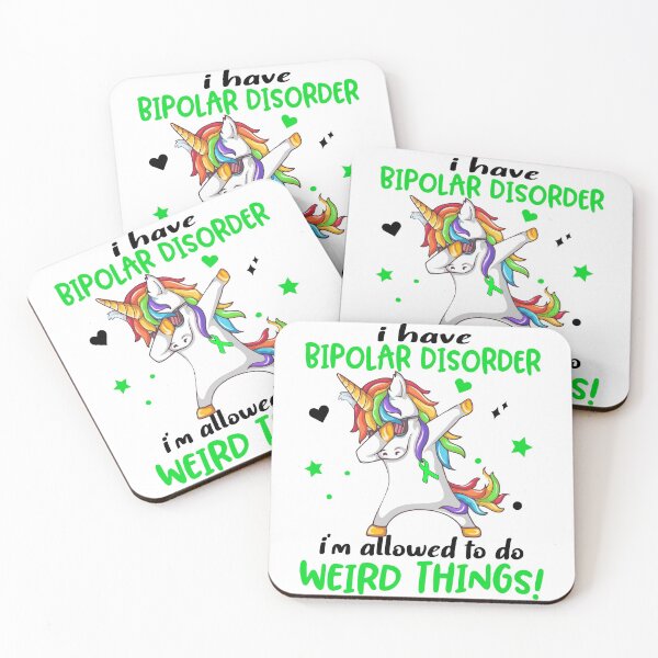Item preview, Bipolar Disorder Warrior I'm Allowed To Do Weird Things designed and sold by Brad-FI.