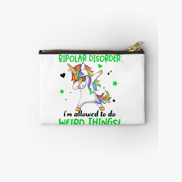 Item preview, Bipolar Disorder Warrior I'm Allowed To Do Weird Things designed and sold by Brad-FI.