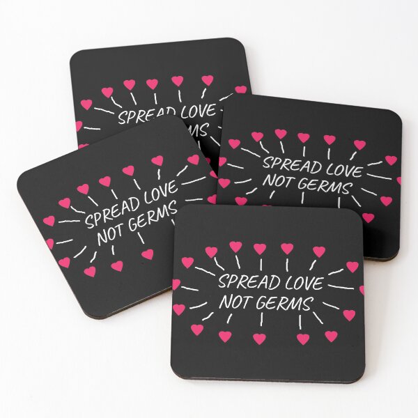 Item preview, Spread Love not Germs designed and sold by FantaDesigns.