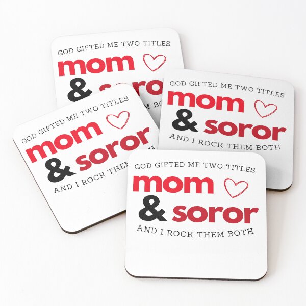 Item preview, God Gifted Me Two Titles Mom & Soror Sorority Paraphernalia designed and sold by GLifestyle.