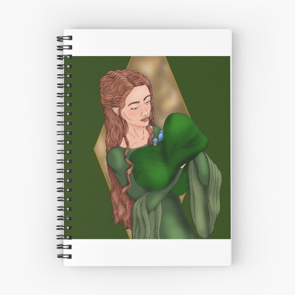 Item preview, Queen Frigga and Son (Green Background) designed and sold by Made By Raine.