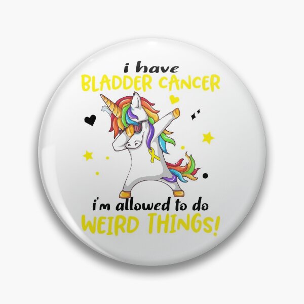 Item preview, Bladder Cancer Warrior I'm Allowed To Do Weird Things designed and sold by Brad-FI.