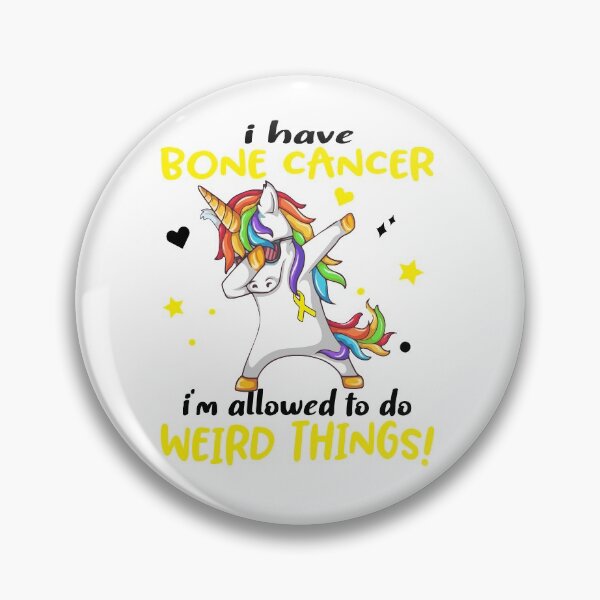Item preview, Bone Cancer Warrior I'm Allowed To Do Weird Things designed and sold by Brad-FI.