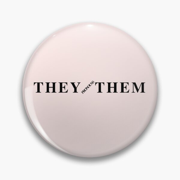 Item preview, THEY/THEM PRONOUNS  designed and sold by IBD-HOUS.