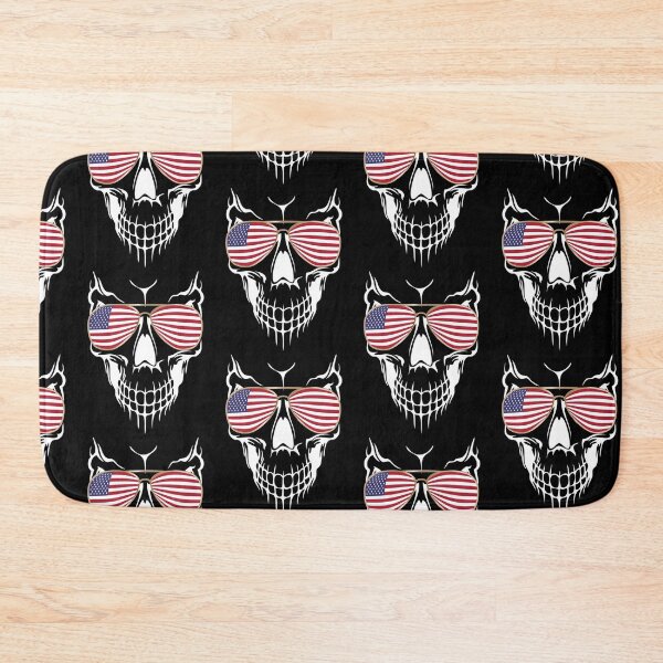 Item preview, American Flag Skull with American Flag Sunglasses  designed and sold by LEGACY10.
