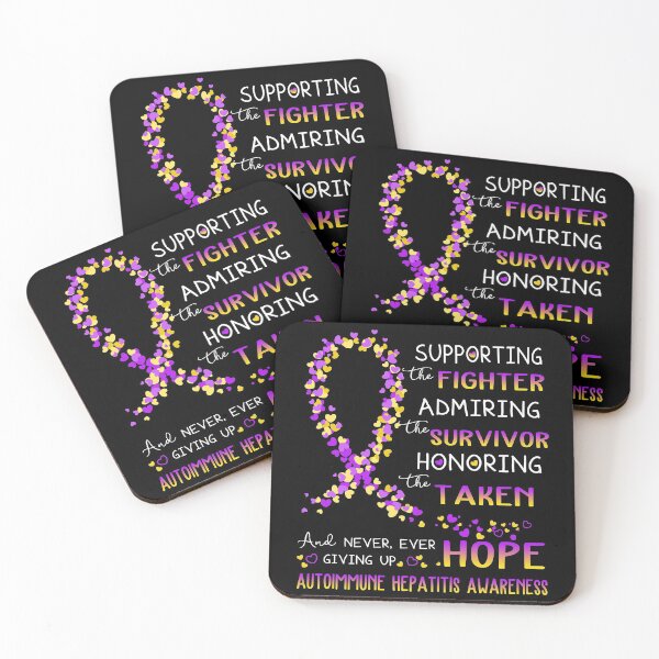 Item preview, Supporting Fighter Autoimmune Hepatitis Awareness designed and sold by largellie.