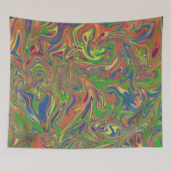 Item preview, Lunar Zodiac Rooster Marbling designed and sold by LunarZodiac.