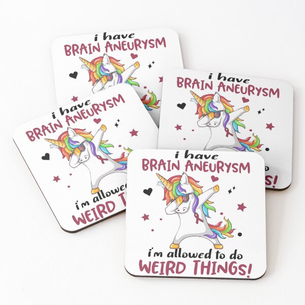 Item preview, Brain Aneurysm Warrior I'm Allowed To Do Weird Things designed and sold by Brad-FI.