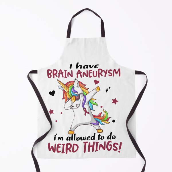 Item preview, Brain Aneurysm Warrior I'm Allowed To Do Weird Things designed and sold by Brad-FI.