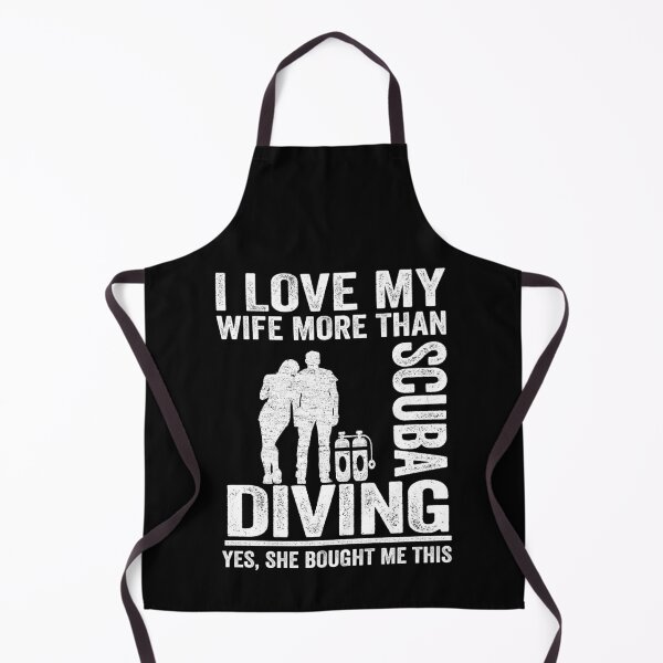 Item preview, Funny Scuba Diving Dad I Love My Wife Divers Men designed and sold by Stronzi.
