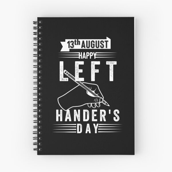 Item preview, 13th August Happy left hander's day designed and sold by Hussain Shirts.