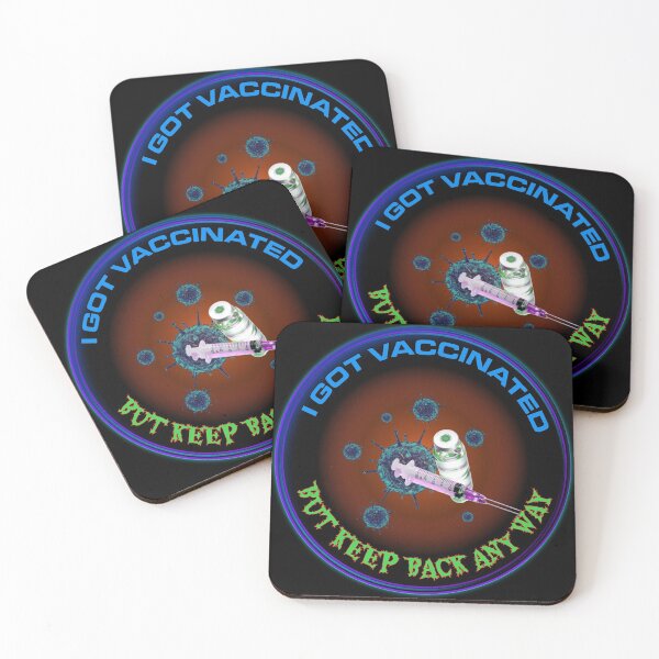 Item preview, I Got Vaccinated, But Keep Back Anyway designed and sold by Gaelashirts.