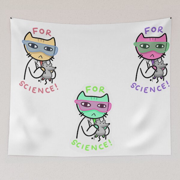 Item preview, Science Cats Sticker Pack designed and sold by PowyChu92.