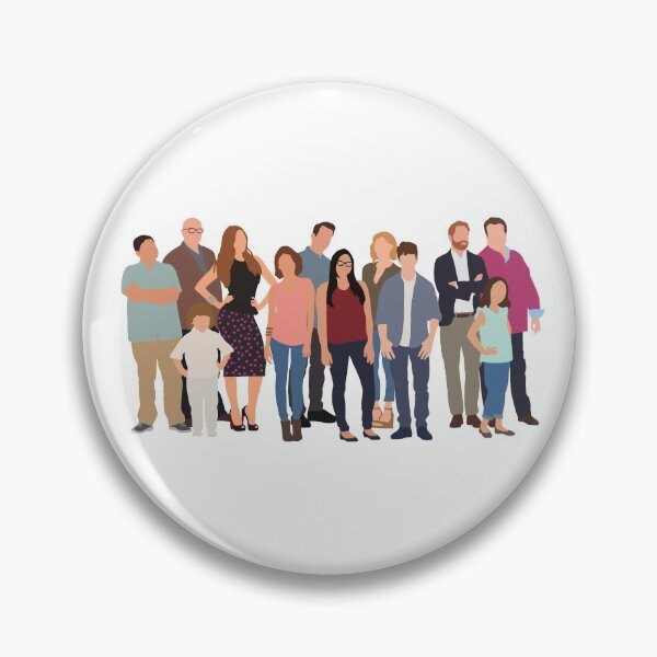 Item preview, Modern Family Cast Drawing designed and sold by AnaByDesign.