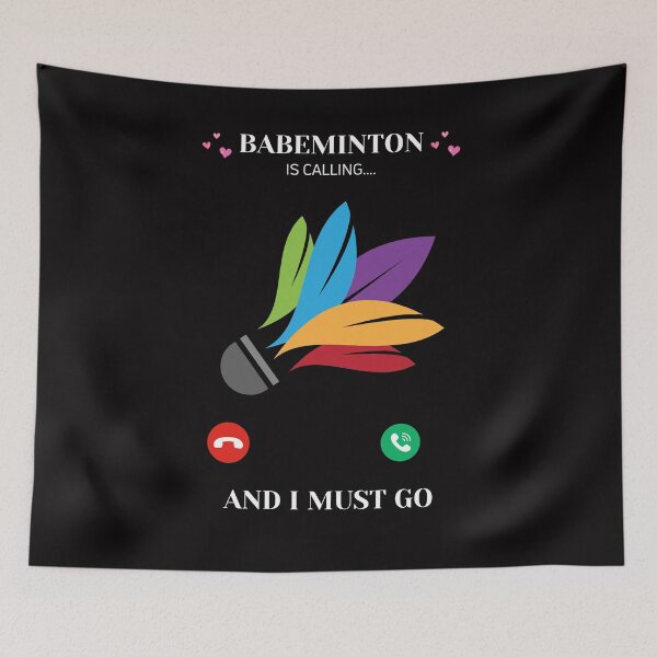 Item preview, Babeminton Is Calling designed and sold by BarvinWayne.