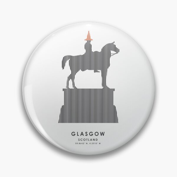 Artikelvorschau, Glasgow Duke of Wellington mit Verkehrskegel auf dem Kopf Art entworfen und verkauft von sanfranglasgow.