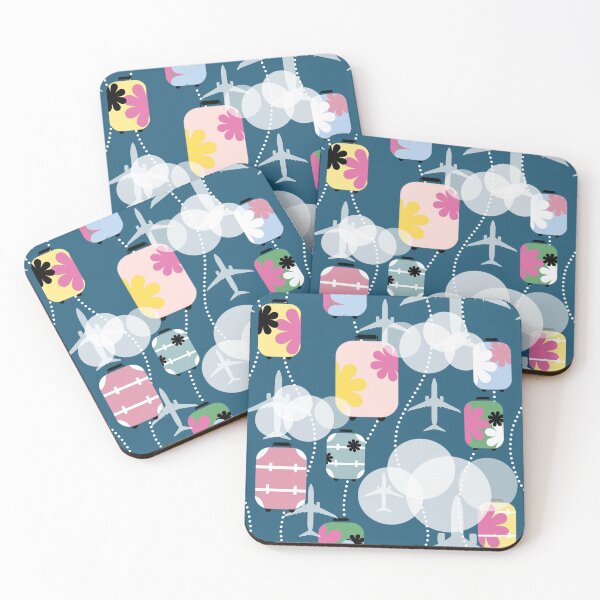 Item preview, Airplanes and Suitcases in the sky designed and sold by JAWSCreatives.