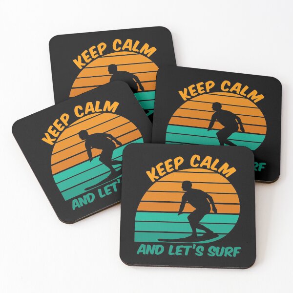 Item preview, Keep Calm and Let's Surf designed and sold by Hapoel.
