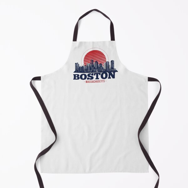 Item preview, Retro Boston, Massachusetts Skyline designed and sold by SLAG-Creative.