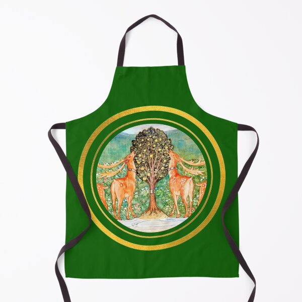 Item preview, Reindeer Eating Apples Merry Christmas designed and sold by artistoutfitter.