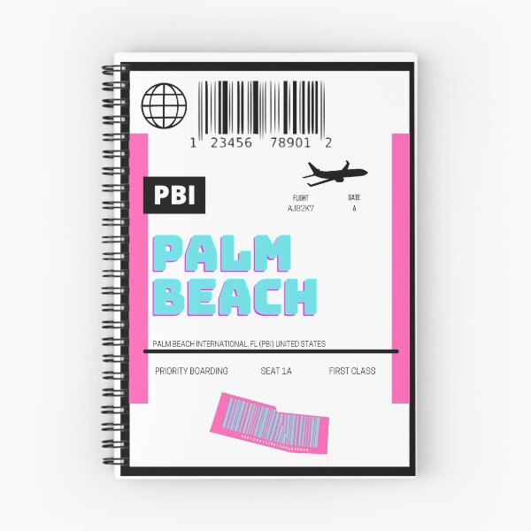 Item preview, Palm Beach Boarding Pass designed and sold by Liza Richardson.