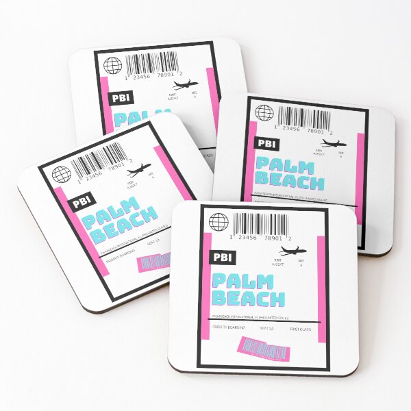 Item preview, Palm Beach Boarding Pass designed and sold by Liza Richardson.