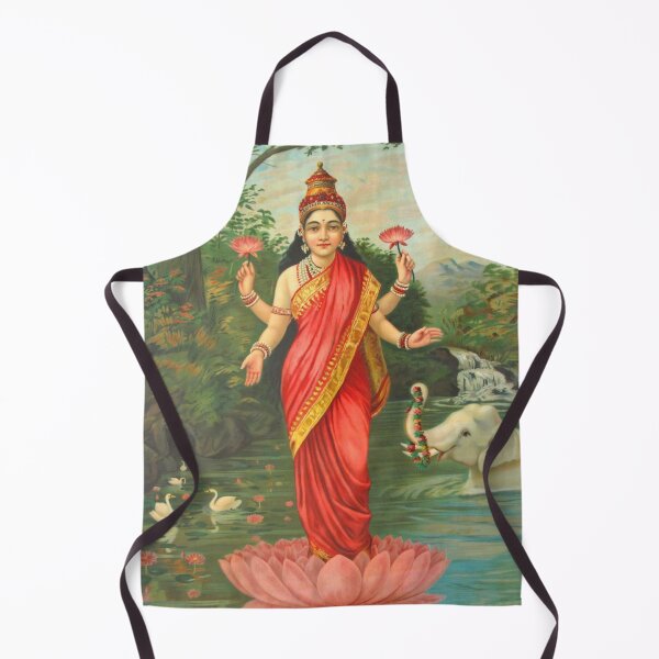 Item preview, Goddess Lakshmi - Raja Ravi Varma designed and sold by JDesigningMO.