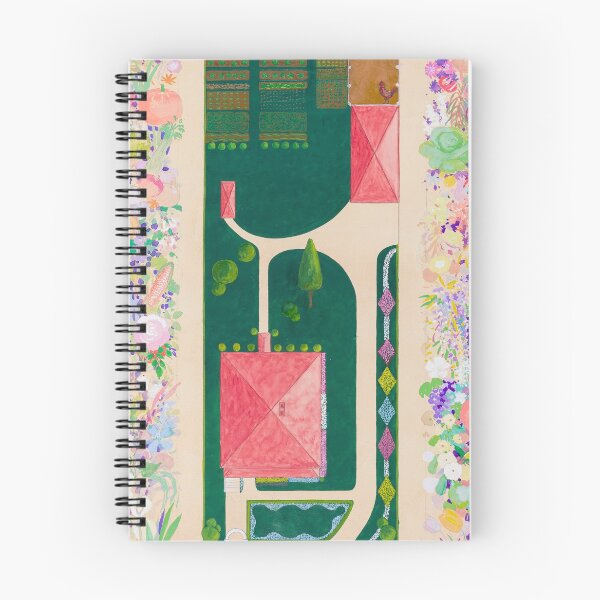 Item preview, Vintage Garden Design - Samuel Harrison House and Garden (1936) designed and sold by PowderLanePress.