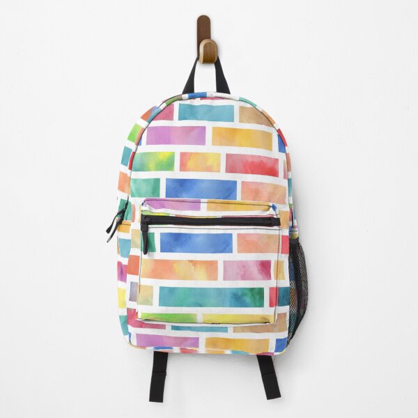 Item preview, Colorful Bricks Pattern design for apparel and beddings designed and sold by Sunnyhova.