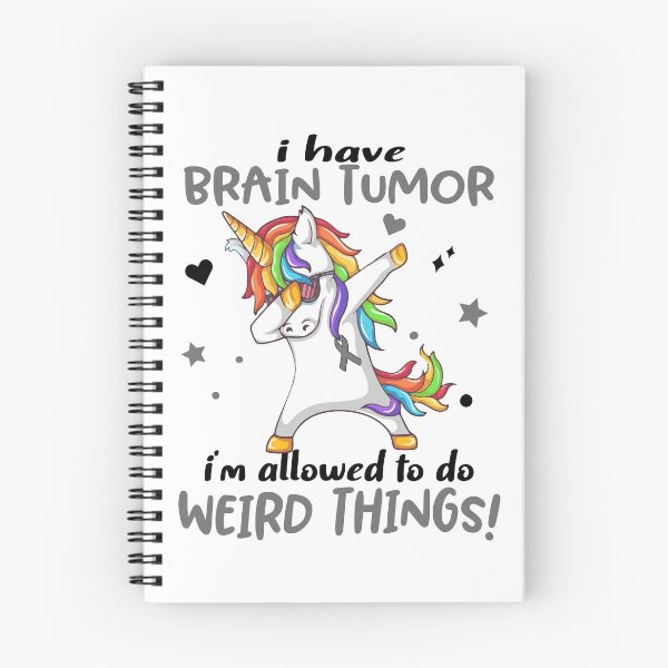 Item preview, Brain Tumor Warrior I'm Allowed To Do Weird Things designed and sold by Brad-FI.