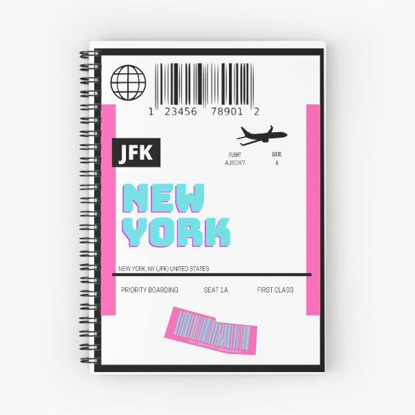 Item preview, New York Boarding Pass designed and sold by Liza Richardson.