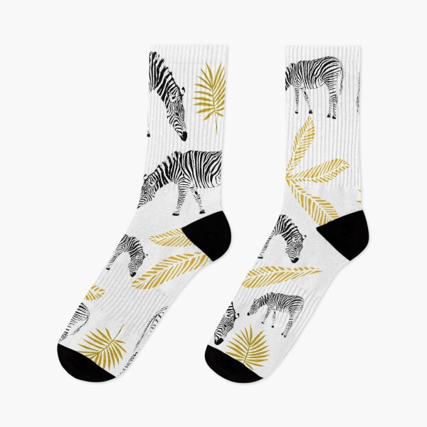 Item preview, Zebras and Yellow Leaves designed and sold by RebekahLanden.