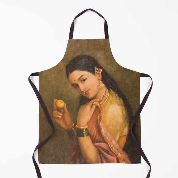 Item preview, Woman Holding A Fruit By Raja Ravi Varma designed and sold by JDesigningMO.