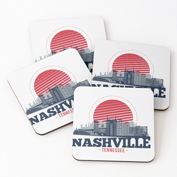 Item preview, Retro Nashville, Tennessee Skyline designed and sold by SLAG-Creative.