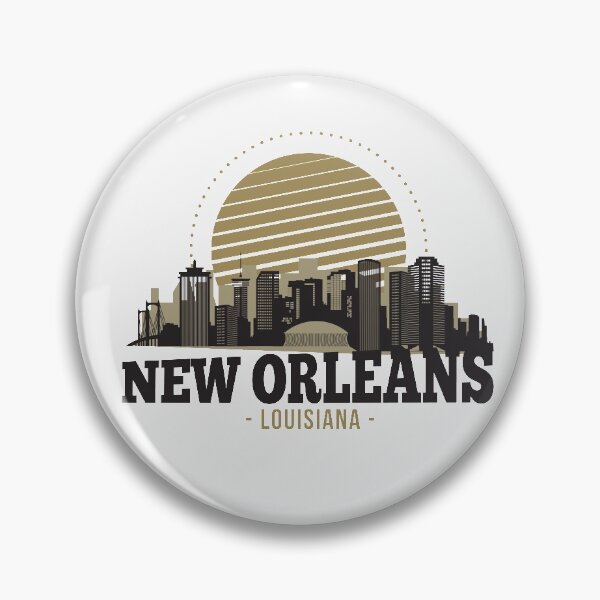 Item preview, Retro New Orleans, Louisiana Skyline designed and sold by SLAG-Creative.