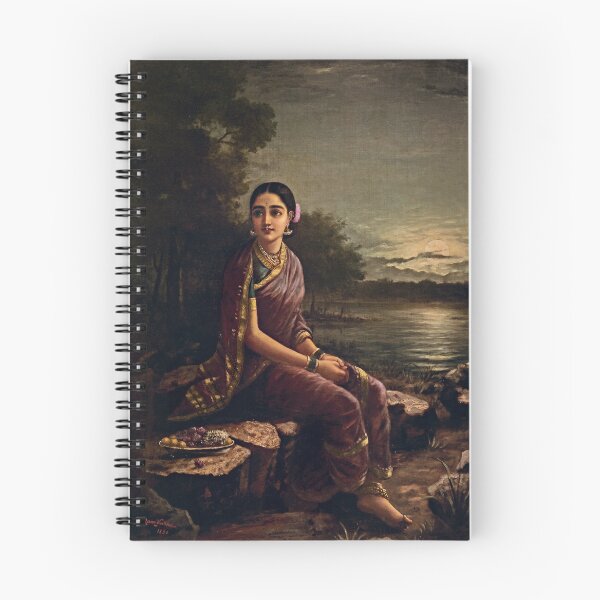 Item preview, Raja Ravi Varma - Radha In The Moonlight designed and sold by JDesigningMO.