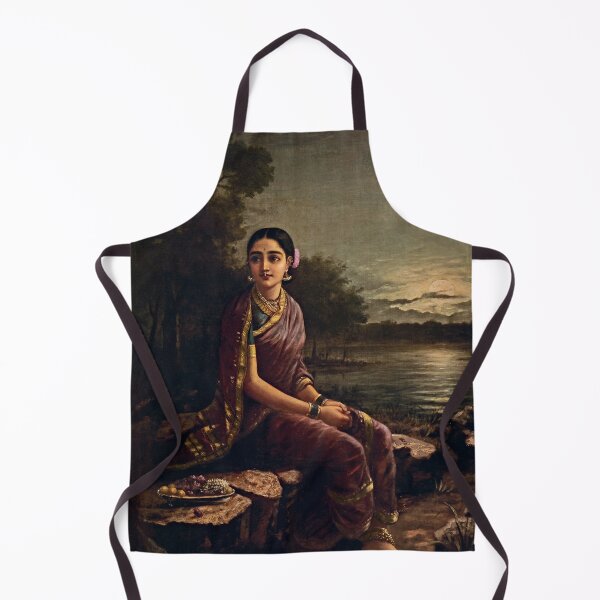 Item preview, Raja Ravi Varma - Radha In The Moonlight designed and sold by JDesigningMO.