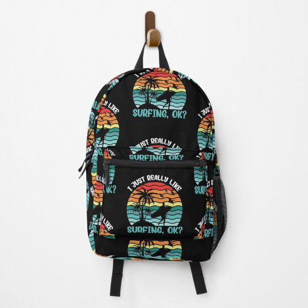 Item preview, I Just Really Like Surfing, OK? designed and sold by wravelo.
